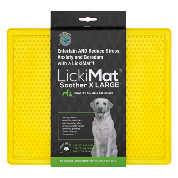 LickiMat Classic Soother XL - Yellow