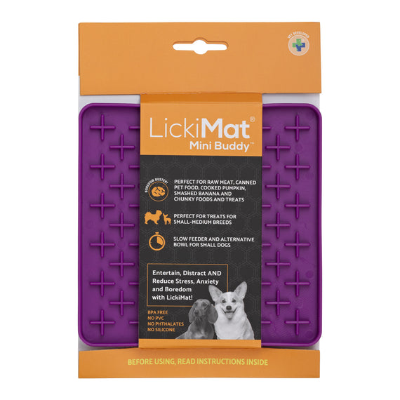 LickiMat Mini Buddy - Purple